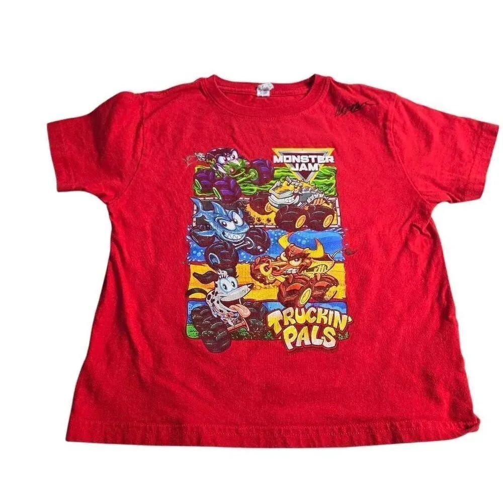 Monster Jam Autographed shirt S5/6